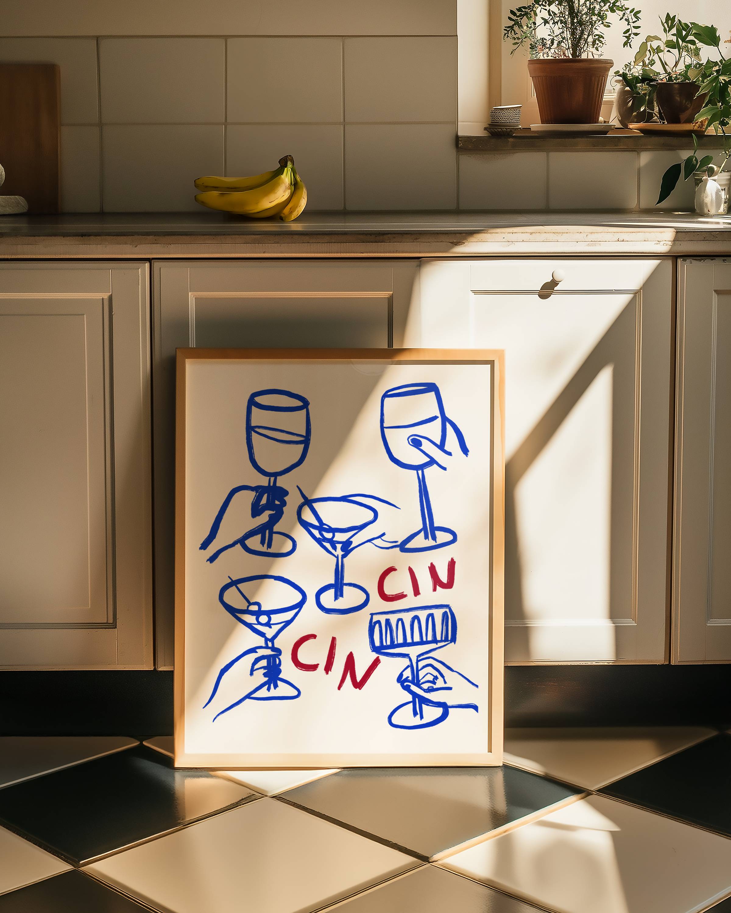 CIN CIN PRINT POSTER BASKI