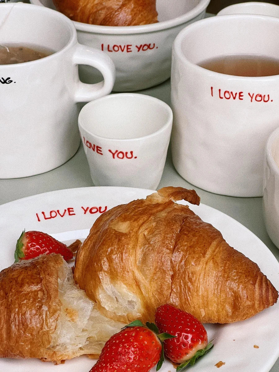I LOVE YOU PLATE