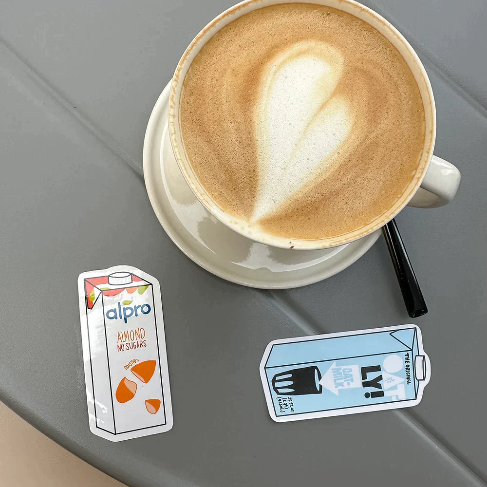 alpro soy glossy die-cut vinyl sticker