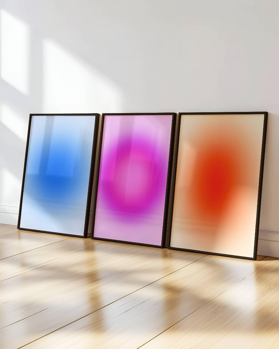 AURA PRINT POSTER BASKI 3'LÜ SET