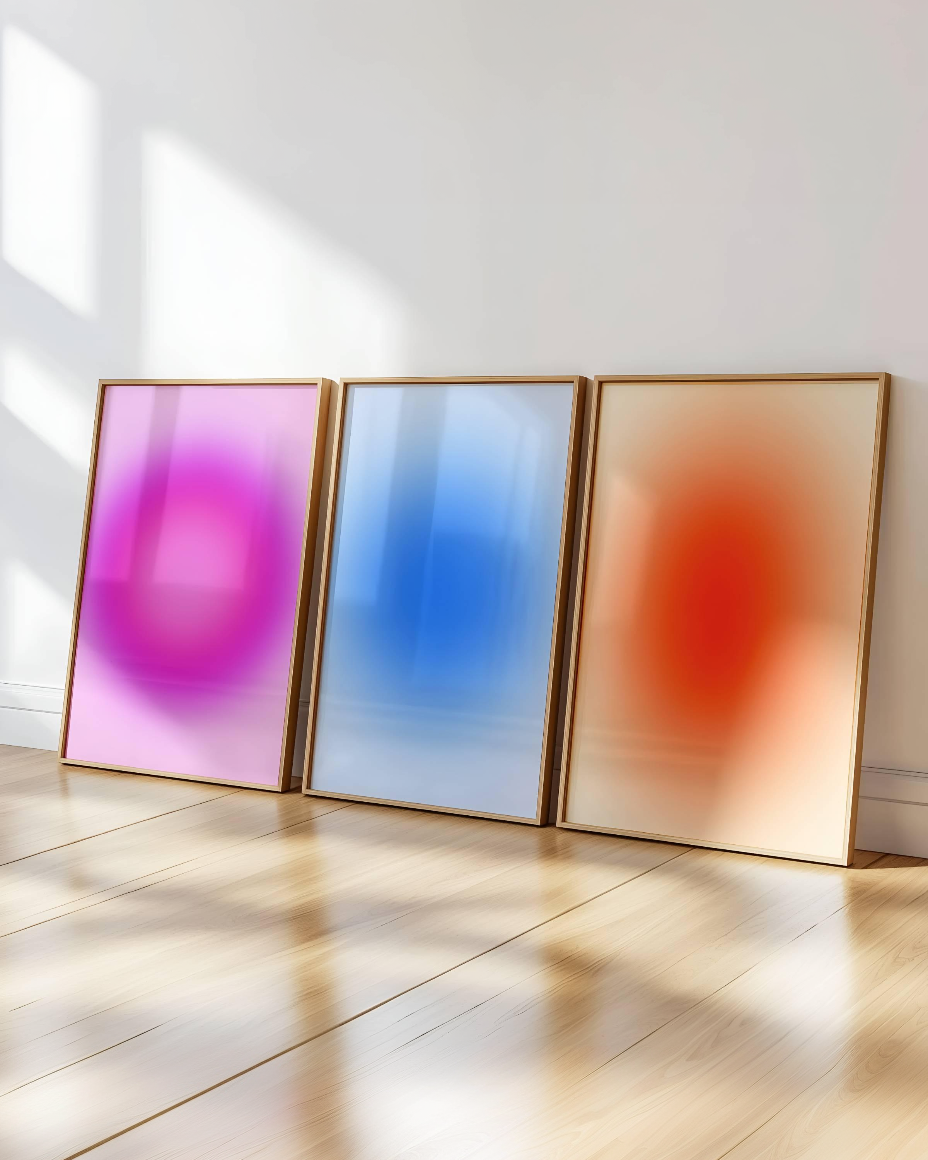 AURA PRINT POSTER BASKI 3'LÜ SET