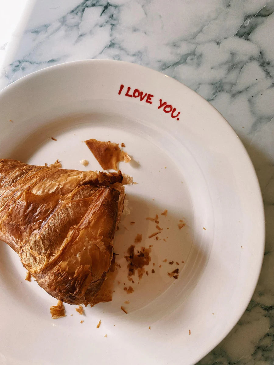I LOVE YOU PLATE