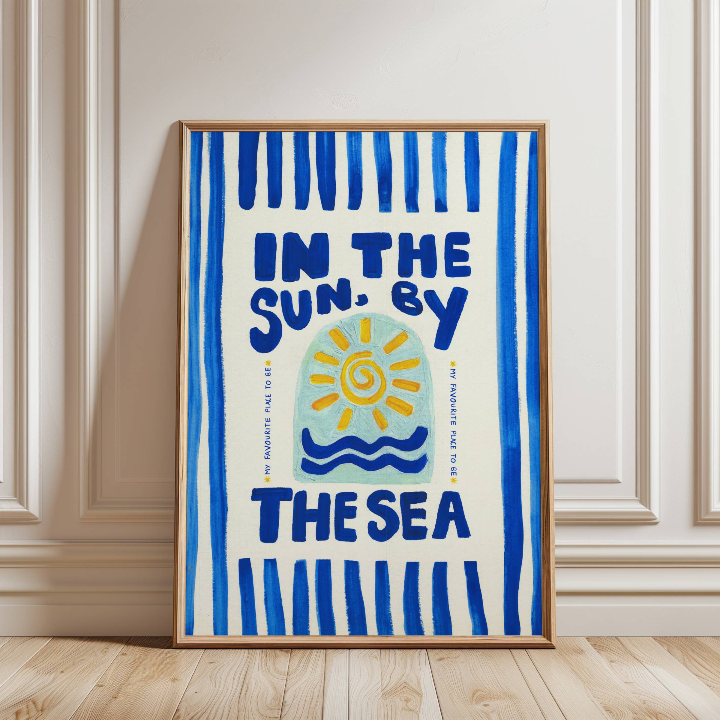 SOLEIL SUMMER ART PRINT POSTER BASKI 2'Lİ SET