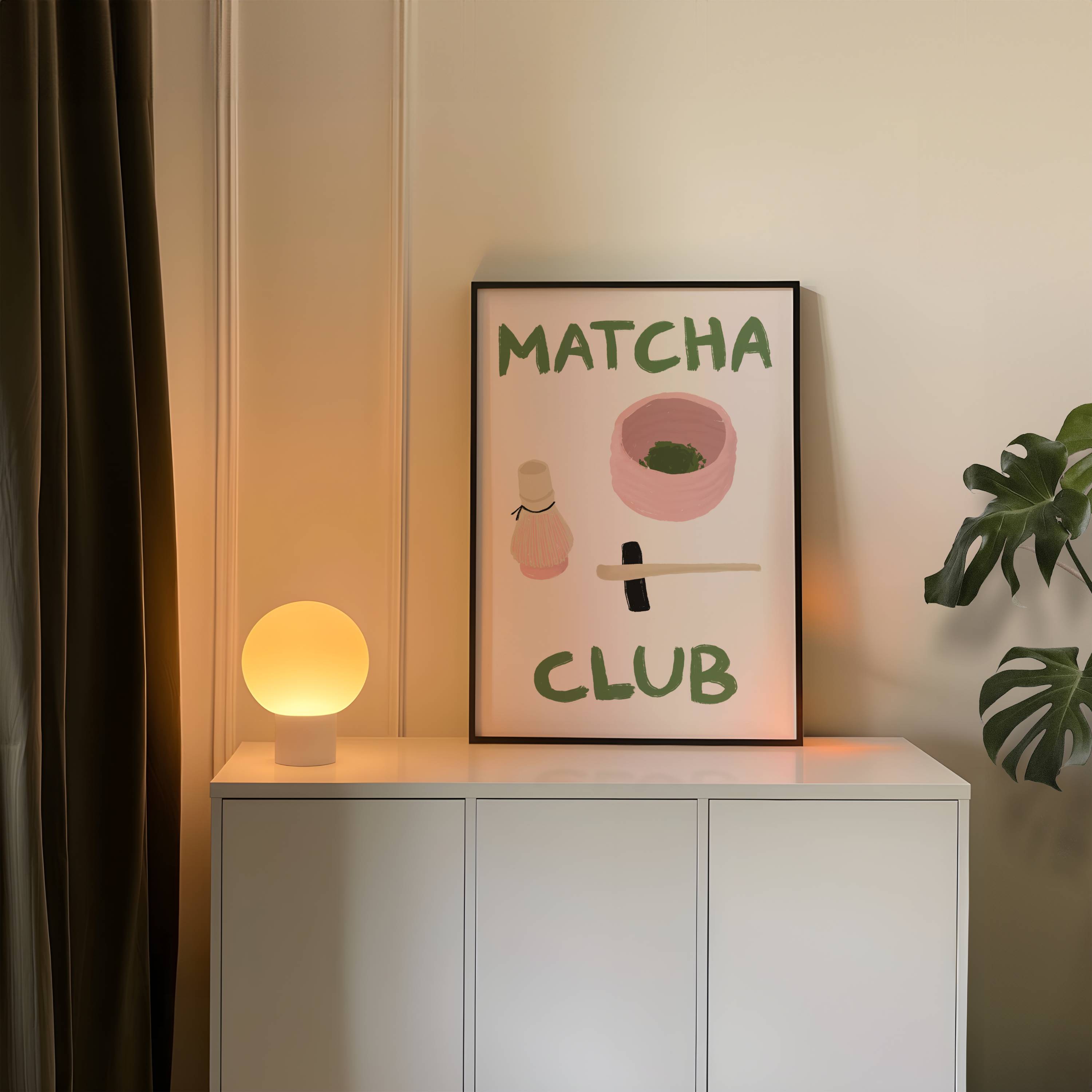 MATCHA RITUALS ART PRINT POSTER BASKI 2'Lİ SET