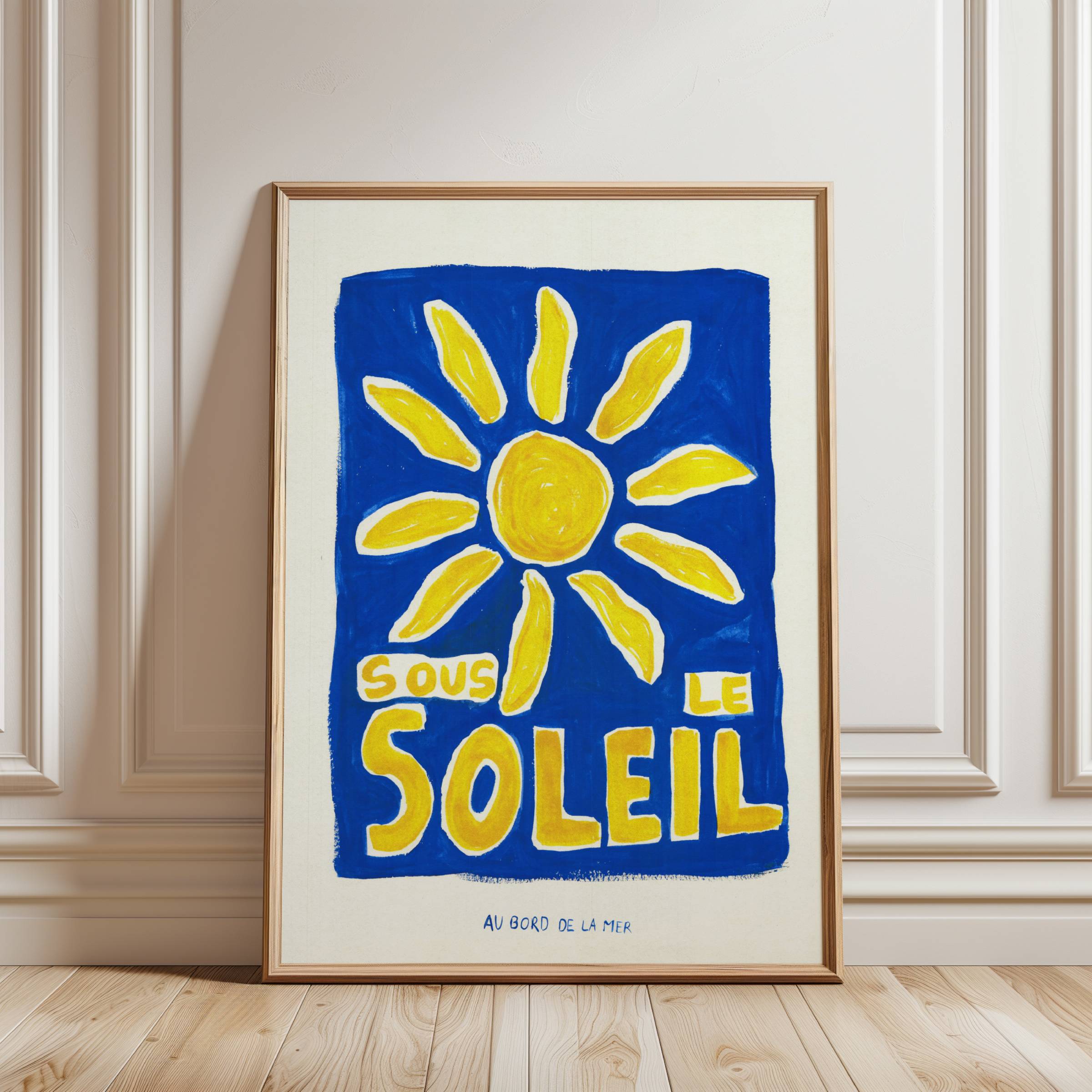 SOLEIL SUMMER ART PRINT POSTER BASKI 2'Lİ SET