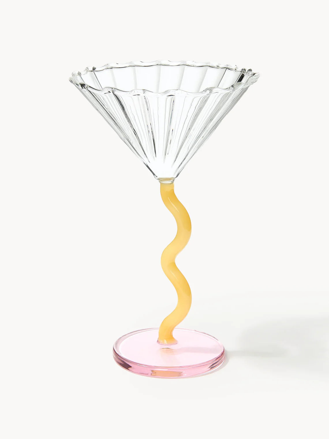 CURVED COCKTAIL GLASSES – SET OF 2